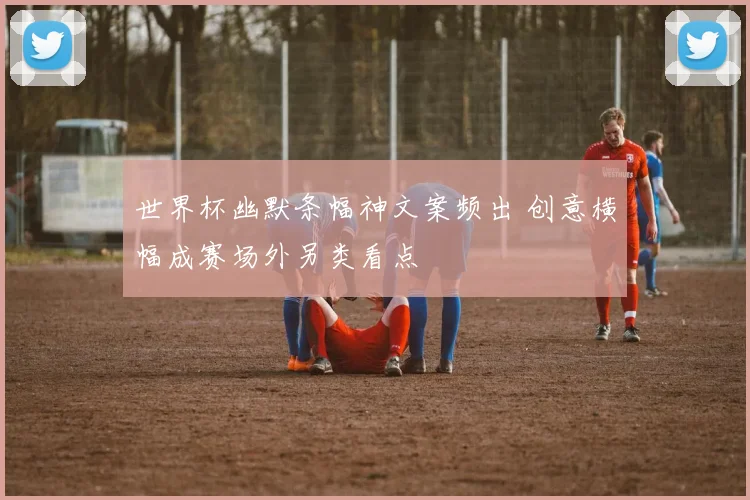 世界杯幽默条幅神文案频出 创意横幅成赛场外另类看点