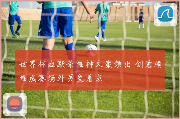 世界杯幽默条幅神文案频出 创意横幅成赛场外另类看点